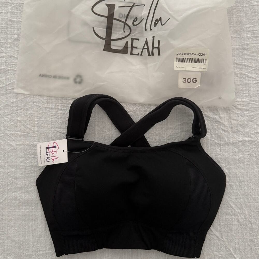 Stella Leah NWT | high impact ultimate support fitness sports bra | size 30G